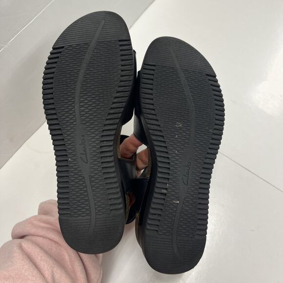 Clarks Black Women's Sandals - Picture 13 of 13